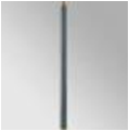 Jalón de 40cm rosca 5/8 para base ZPC210