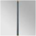 Jalón de 25cm rosca 5/8 para base ZPC210