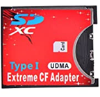 Adaptador de tarjeta SD a Compact flash
